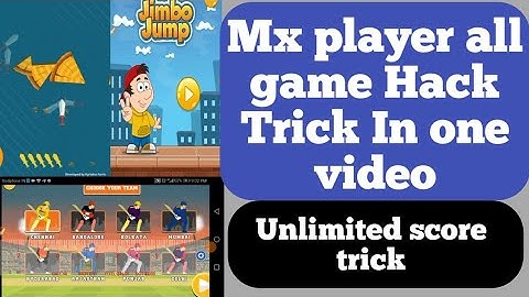 Mx player all game Hack Trick || Mx Player game Hack Trick 2020