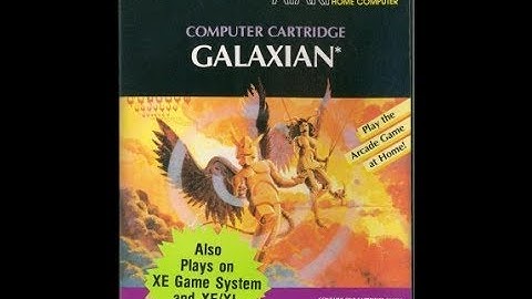 Galaxian for the Atari 400/800 and XL