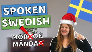 Spoken Swedish: Sound more Swedish with "Reduction"