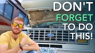 RV Maintenance and Storage Tips + Adding Tire Valve Extenders