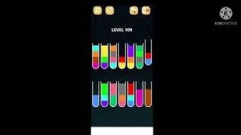 water sort puzzle color sorting game|Color Sort Puzzle Level 109