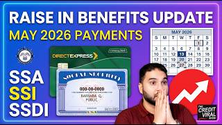 Social Security May 2026 Payments! Raise in Benefits Update | SSA SSI SSDI
