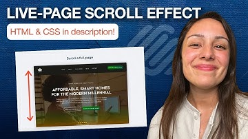 How to Add a Scrollable Image on Squarespace (Live page effect)