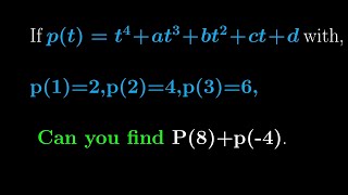 An olympiad type problem about polynomials
