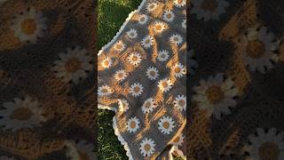 LEARNING CROCHET - PART 6 The Daisy Blanket #crochetforbeginners #crochet #crochetblanket