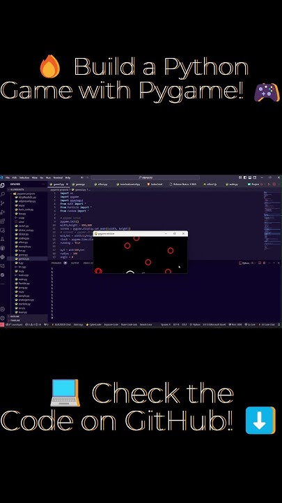 🚀 Building a 2D Shooting Game in Python with Pygame! 🎮 #programming # ...