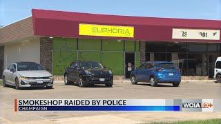 IDR, police serve search warrant at Champaign smoke shop