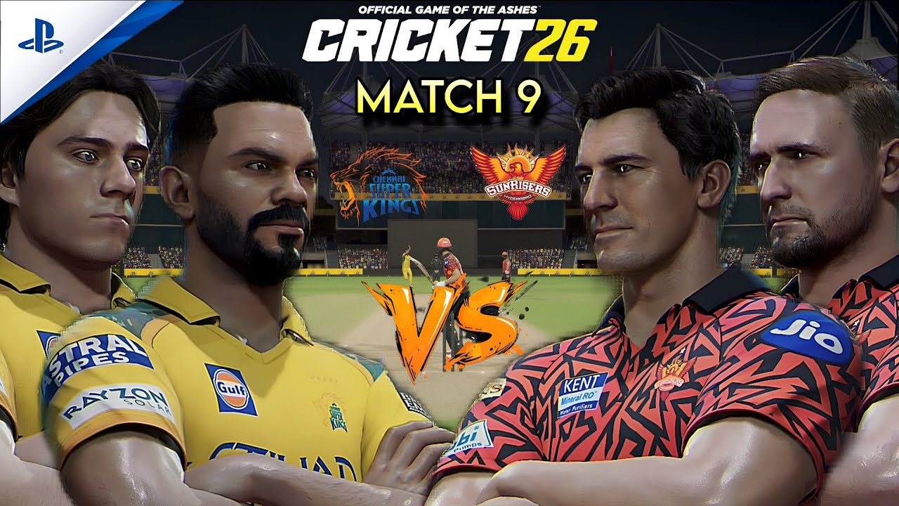 IPL 2026 as CSK 💛 | Match 9 | CSK vs SRH | Late Fireworks… Super Over? 😮‍🔥 | Cricket 26
