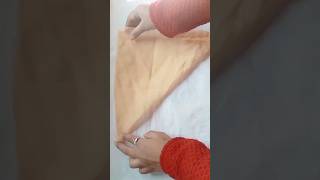 साड़ी से बनाए umbrella cut frock/ convert saree into frock cuttingshortsvideo