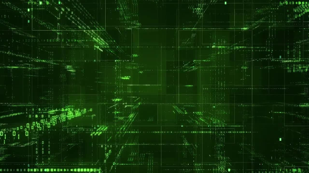 Binary Code Background Stock Motion Graphics - YouTube