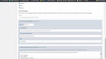 Setting up Property Management