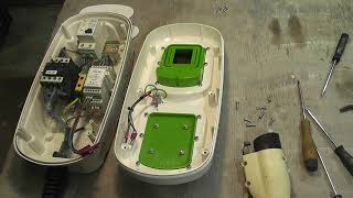 Type one EV charger on a type 2 vehicle, Rollec car charger repairs and testing