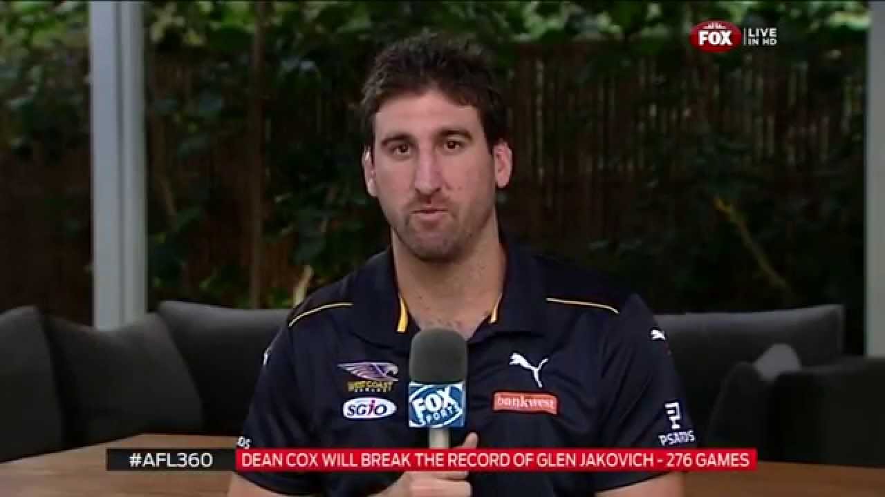AFL 360 - Dean Cox 277th Game Interview