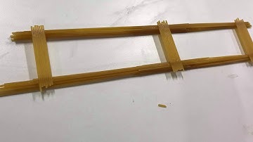 Structures #1 Spaghetti Bridge 2020