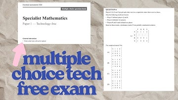 2024 Specialist Multiple Choice Exam Paper