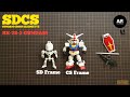 SDCS RX-78-2 GUNDAM | CROSS SILHOUETTE | BUILD