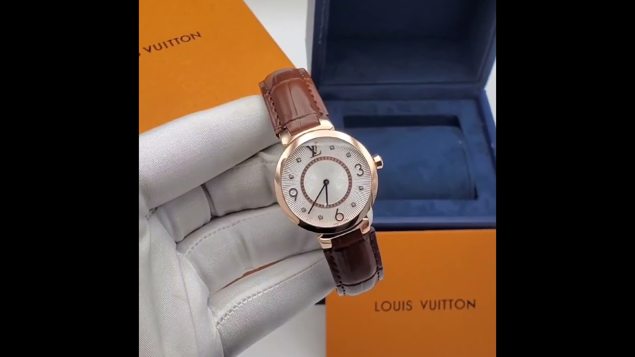Lv Female Leather Watches