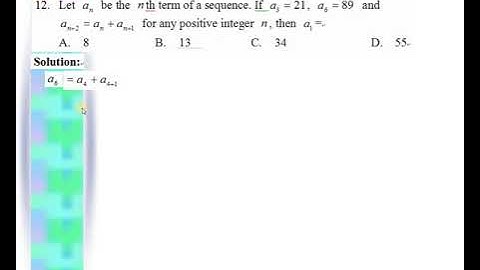 2018 HKDSE Maths Core Paper 2 Solution q12, Arithmetic sequence and Geometric Sequence(等差-等比數列)