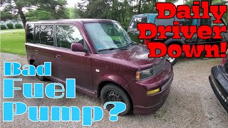 Daily Driver Down! '05 Scion xB step by step Fuel Pump troubleshoot/replacement. What failed?