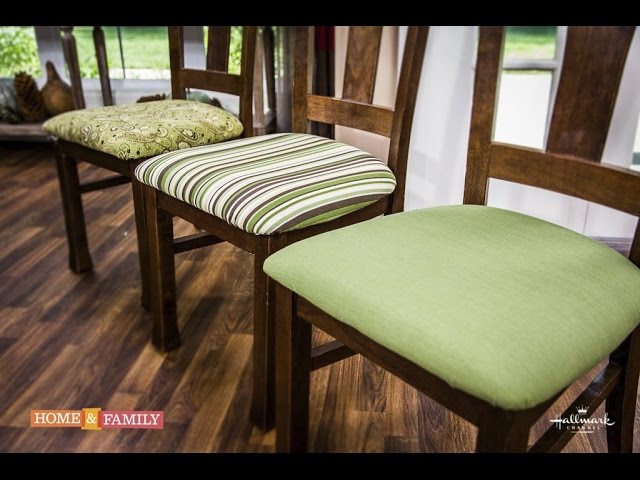 How To Cover a Chair Cushion • The Crafty Mummy
