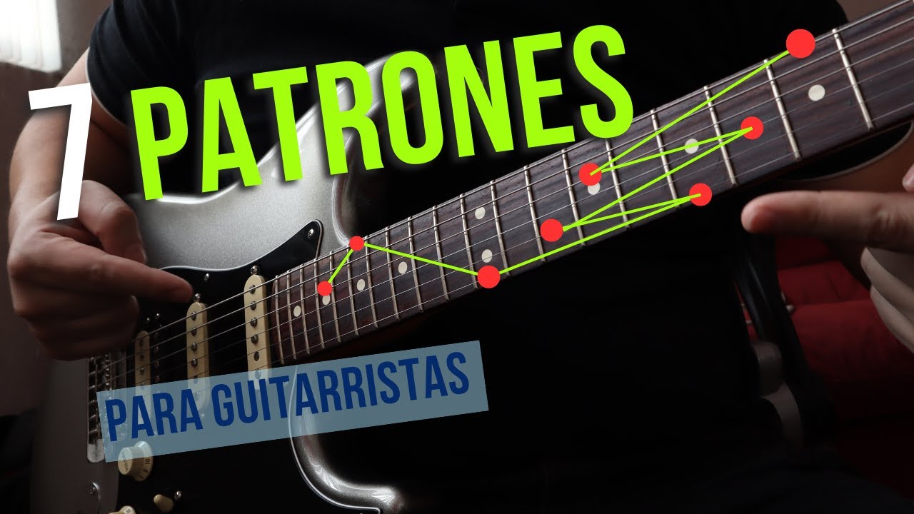 7 Patrones que te harán una BESTIA en la Guitarra! 🔥