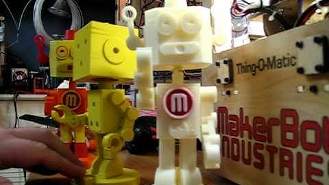 BOB: The 3D Printed Bobblehead Bot