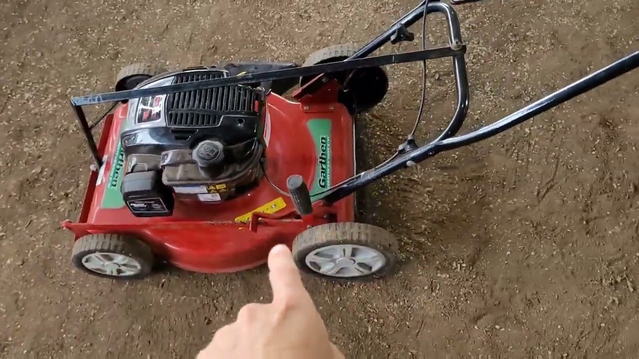 Maquina de cortar grama Garthen Robusta à gasolina,GR6500S, GR6000S e similares