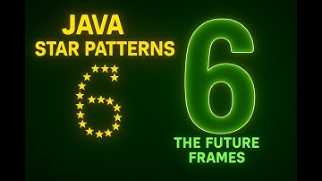 Java Star Pattern: Print 6 (Closed Loop) | The Future Frames #ai #java #starpattern #logicbuilding