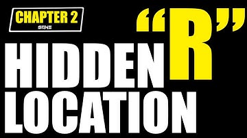 Search the Hidden "R" Found in the Forged in Slurp Loading Screen | Chapter 2 - Season 1 | Fortnite