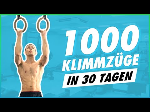 1000 Klimmzüge Challenge in 30 Tagen - Selbstexperiment