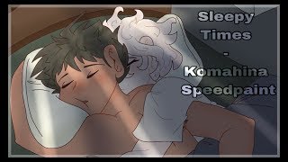 Sleepy Time - Komahina Speedpaint