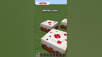 Minecraft Water Logic: Minecraft Moments #shorts #minecraft #funny #minecraftlogic #logic #water