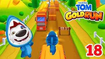 Talking Tom Gold Run Gameplay Walkthrough Part 18 (Android/iOS) Shark Hank - Full Screen