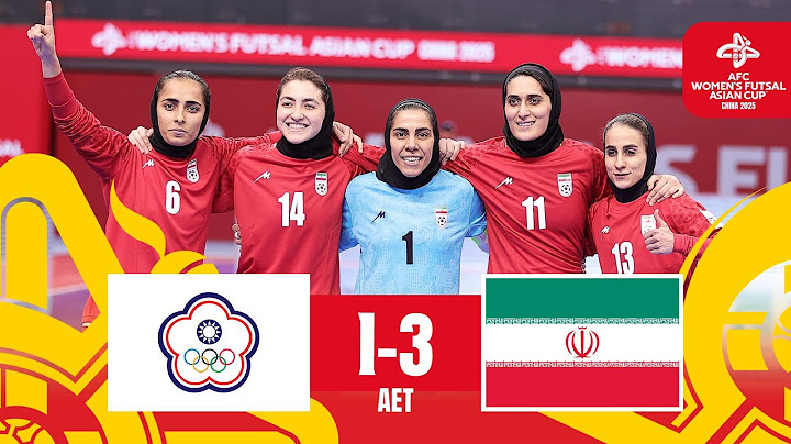 Chinese Taipei vs. IR Iran | Quarter-Finals – Highlights | AFC Women’s Futsal Asian Cup™ China 2025