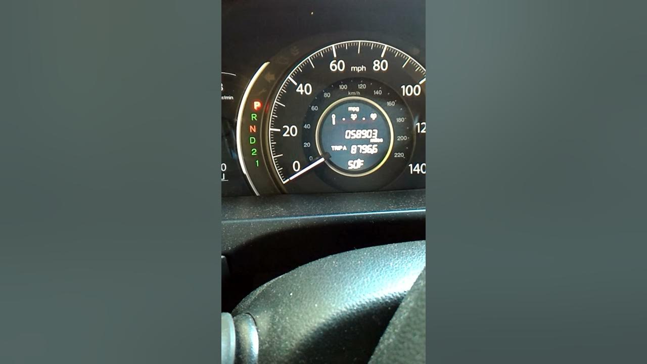 Honda CRV starting problem - YouTube