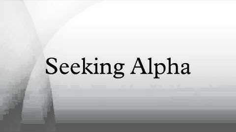 Seeking Alpha