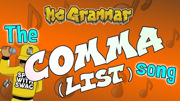 The Comma for Lists Song | MC Grammar 🎤 | Educational Rap Songs for Kids 🎵