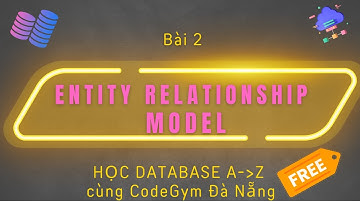 Entity relationship model in database, data model in dbms | Database 2023 - Bài 2