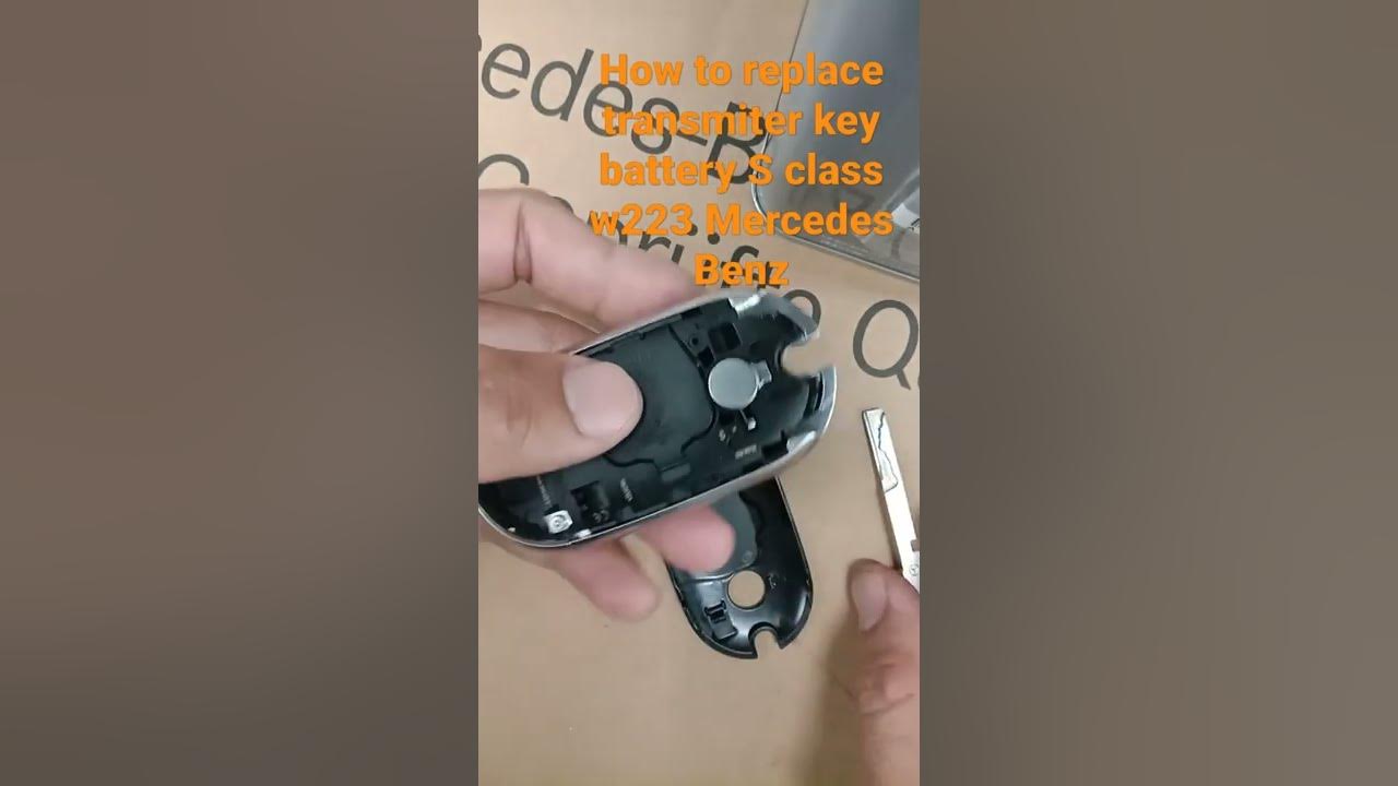 Как поменять батарейку в ключе мерседес w213 Mercedes-Benz GLK-Class: Checking the battery SmartKey battery SmartKey Op