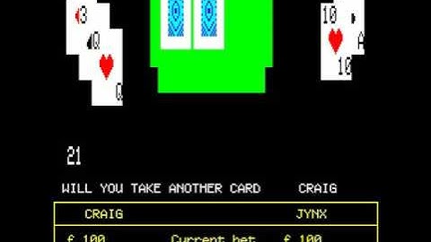 Pontoon 1983Gem Software48K 96K 128KGB FOR Camputers Lynx FROM http craig anderson themes weebly com