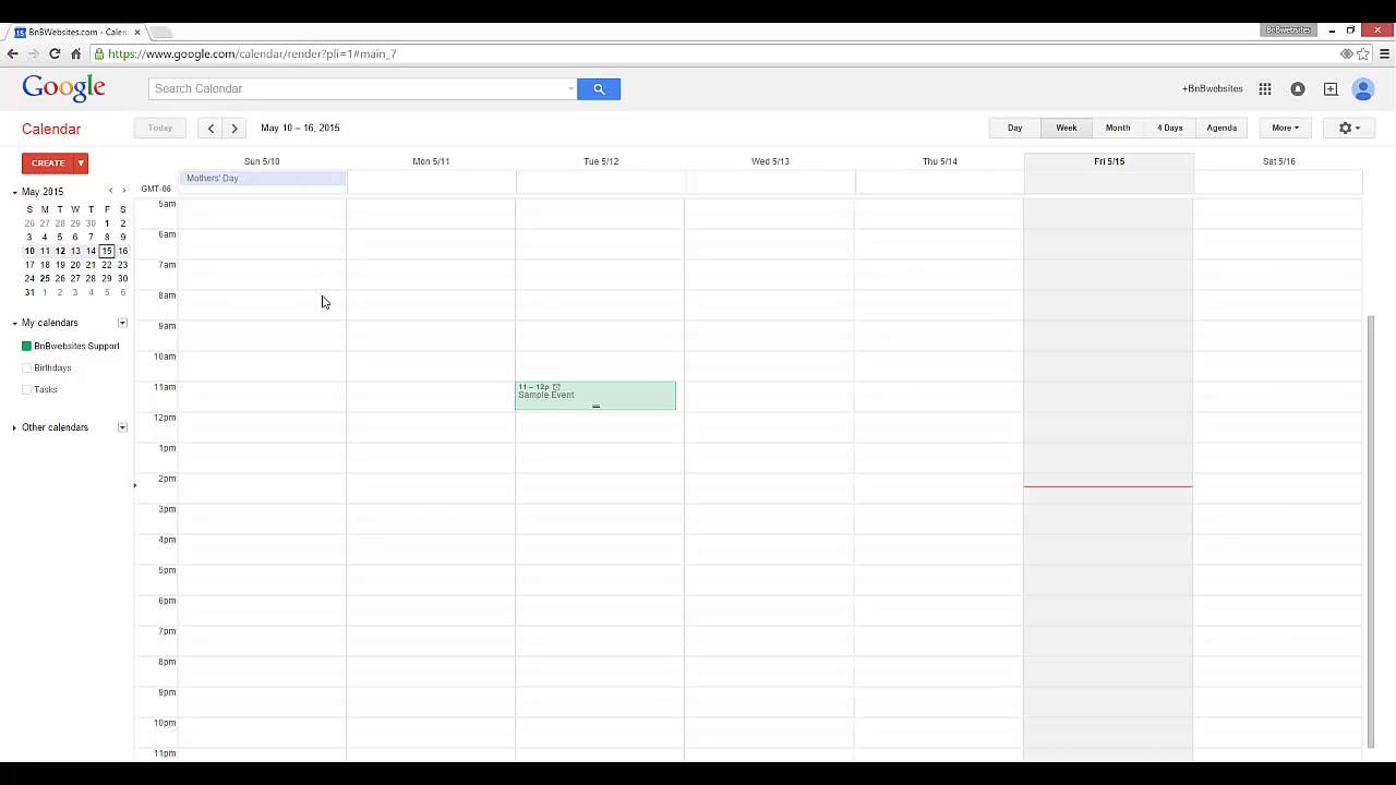 How To Use Google Calendars YouTube