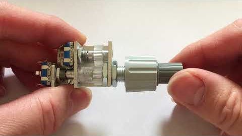 DIY dual concentric rotary encoder with push button