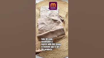 Search with QR code in meesho app to get the products #kurtasets#budgetfriendly#viralvideos