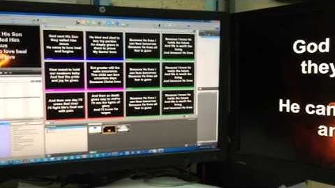 Pro presenter display issues