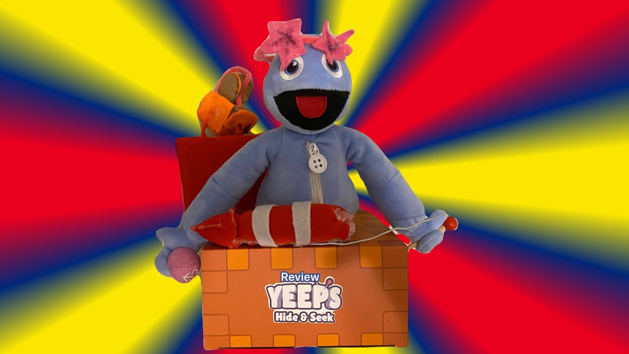 Yeeps Hide and seek | plush REVIEW!!