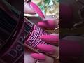 Deep pink tones, high-glam vibes  #ytshorts #nailcolour #nails #debelle