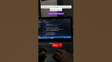 Day 1 Building a YouTube clone from the scratch✅ #codingchallange #challenge #computer #development