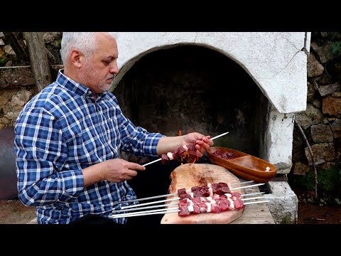 CİĞER ve KUZU ŞİŞ KEBAP NASIL YAPILIR? | Yufka Lavaş ve Türk Kahvesi Dahil