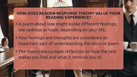 How Does Reader-Response Theory Value Your Reading Experience? - The Prose Path