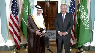 Secretary Tillerson Meets With Saudi Foreign Minister Adel al-Jubeir